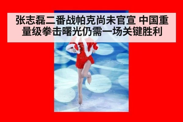 张志磊二番战帕克尚未官宣 中国重量级拳击曙光仍需一场关键胜利